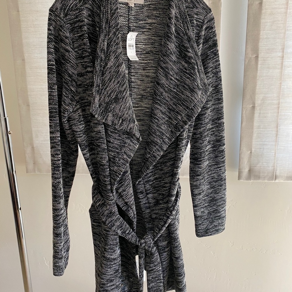 Loft Sweater/Jacket. Soft cotton/polyester blend